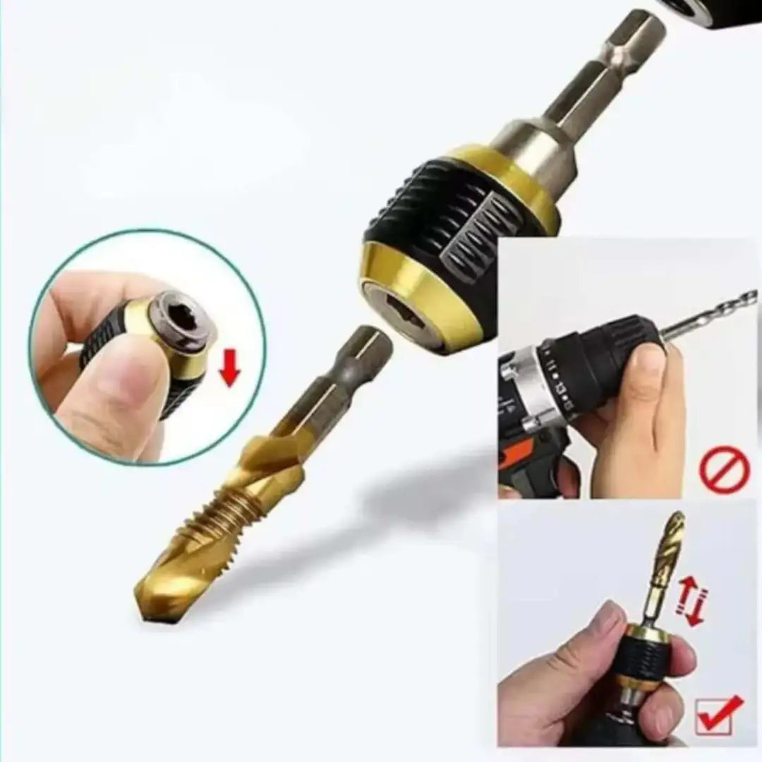 DrillClick® Cambia brocas en 1 clic ⚡ ¡Llévate 2x1!