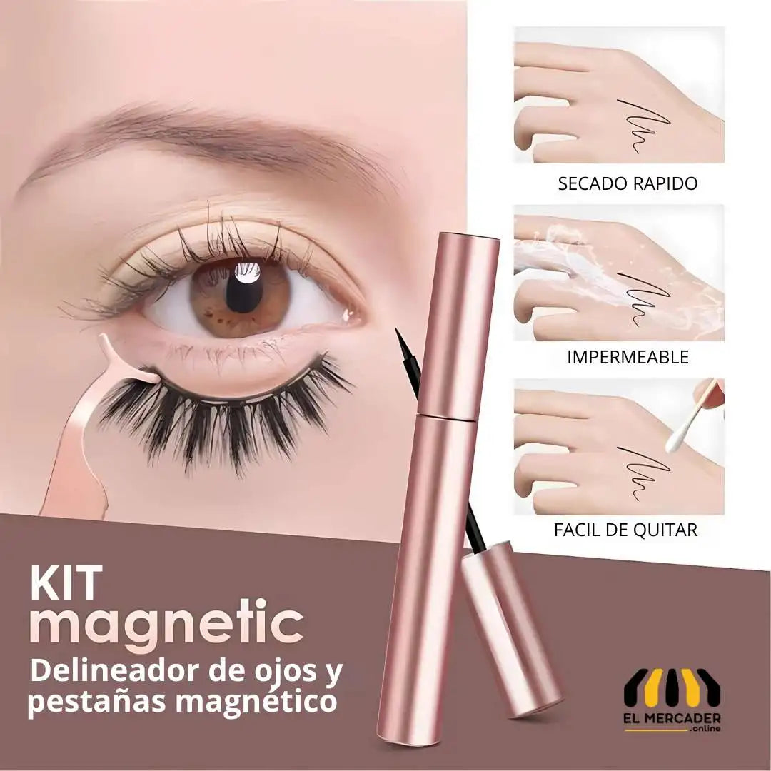 KIT DE PESTAÑAS MAGNÉTICAS
