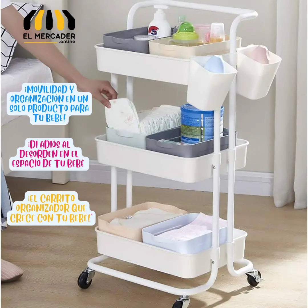 CARRITO ORGANIZADOR PARA BEBE 👶