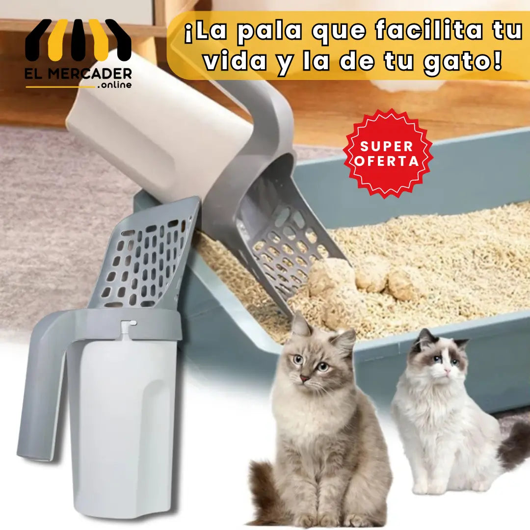 PALA PARA ARENERO DE GATO 😺