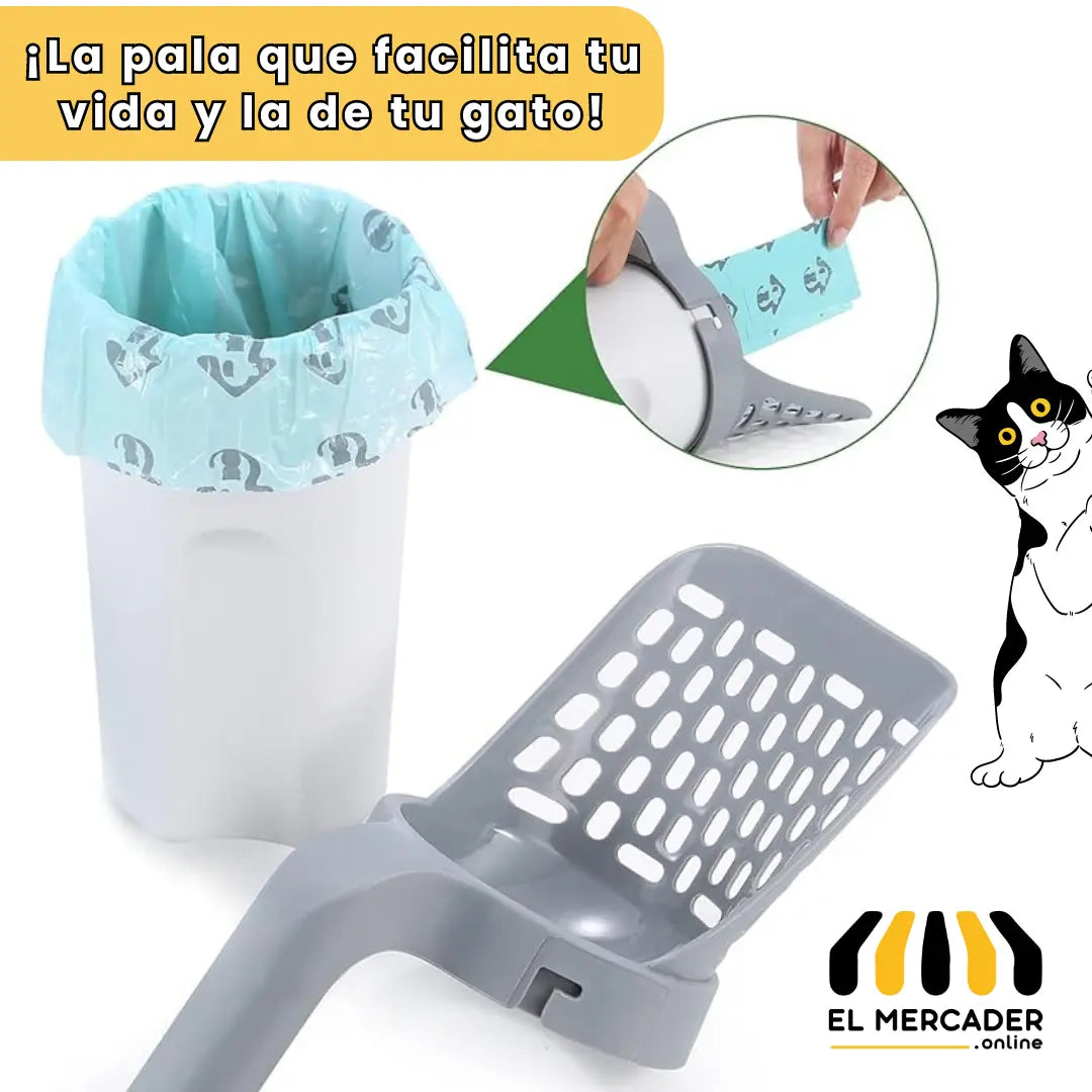 PALA PARA ARENERO DE GATO 😺