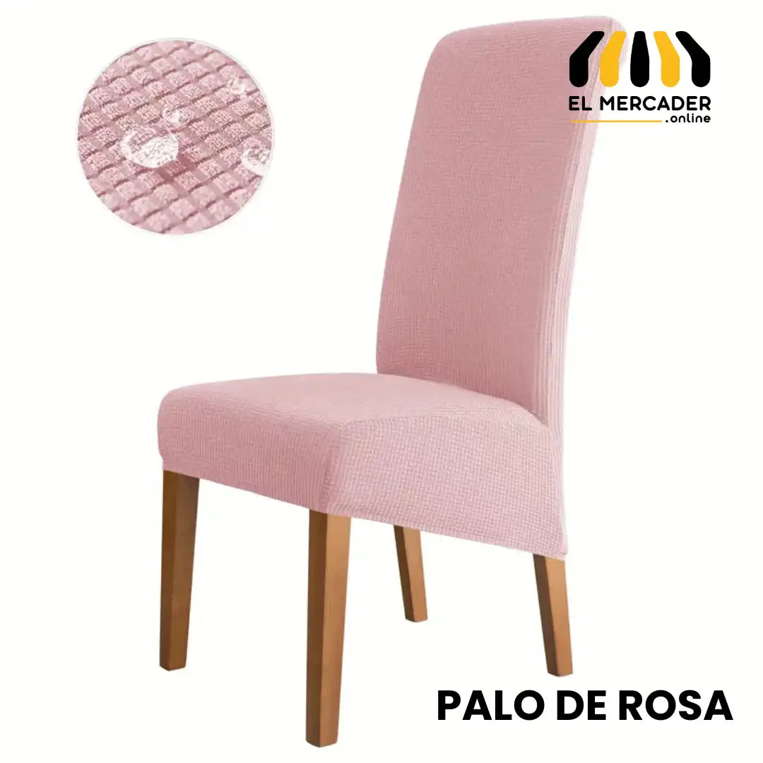 PACK X 4 UND FUNDA AJUSTABLE PARA SILLAS COMEDOR