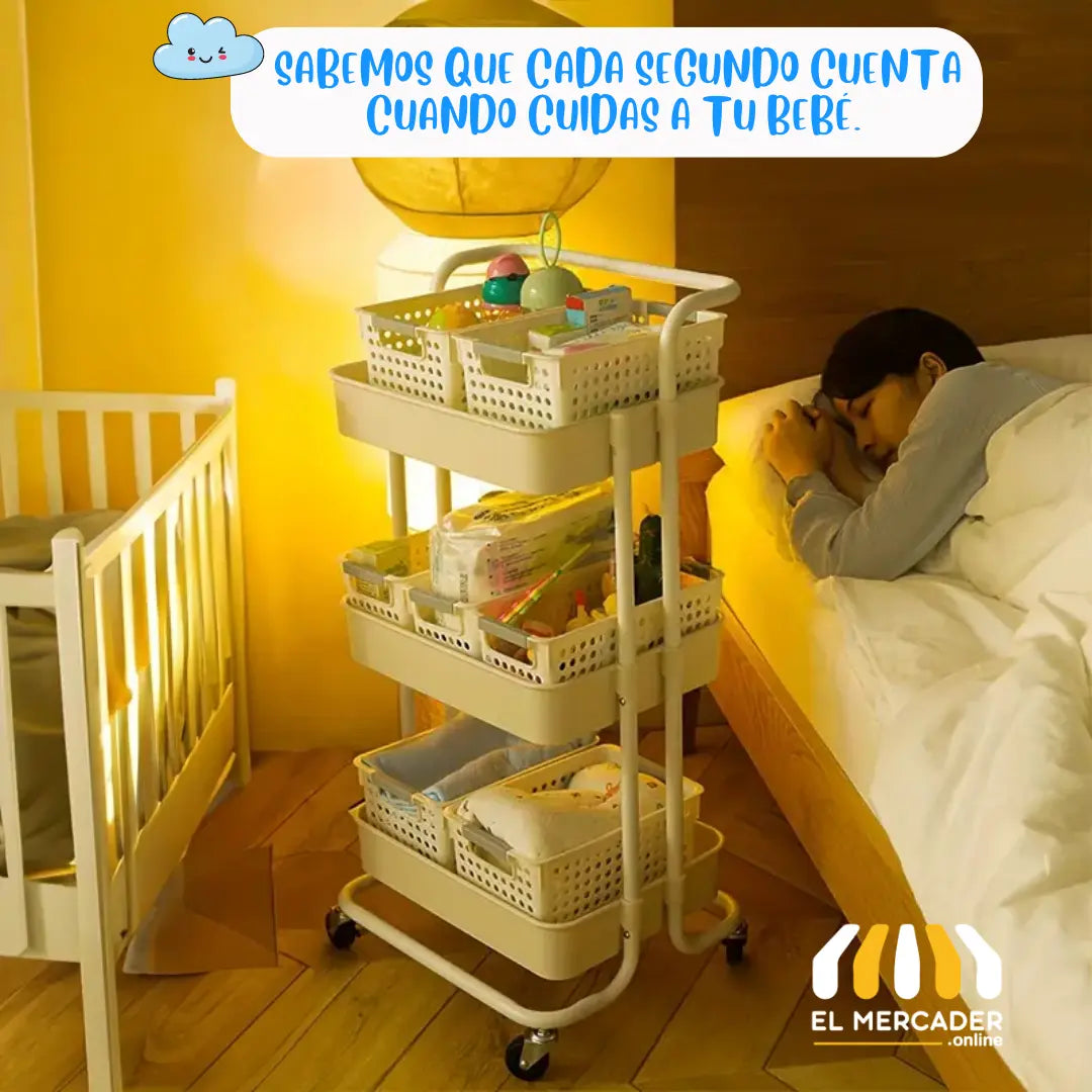 CARRITO ORGANIZADOR PARA BEBE 👶