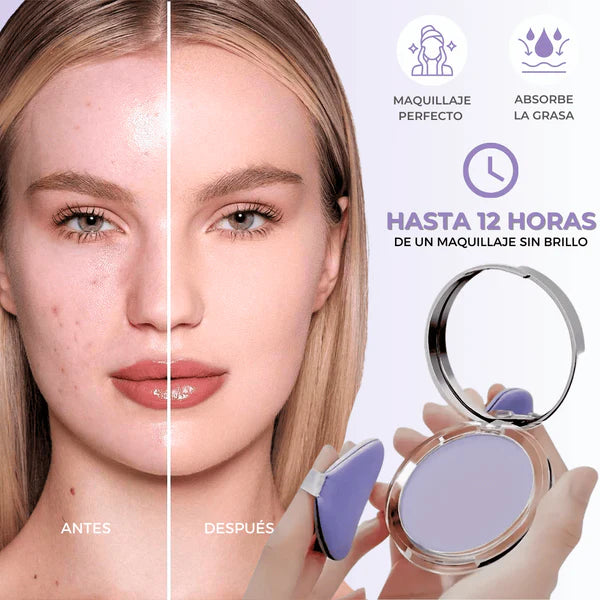 CandyBella®️ Polvo en Gel Matizante Control de Grasa Facial