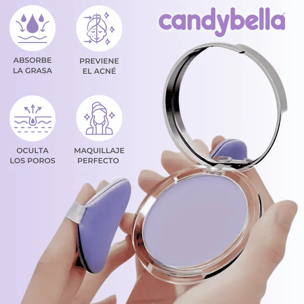 CandyBella®️ Polvo en Gel Matizante Control de Grasa Facial