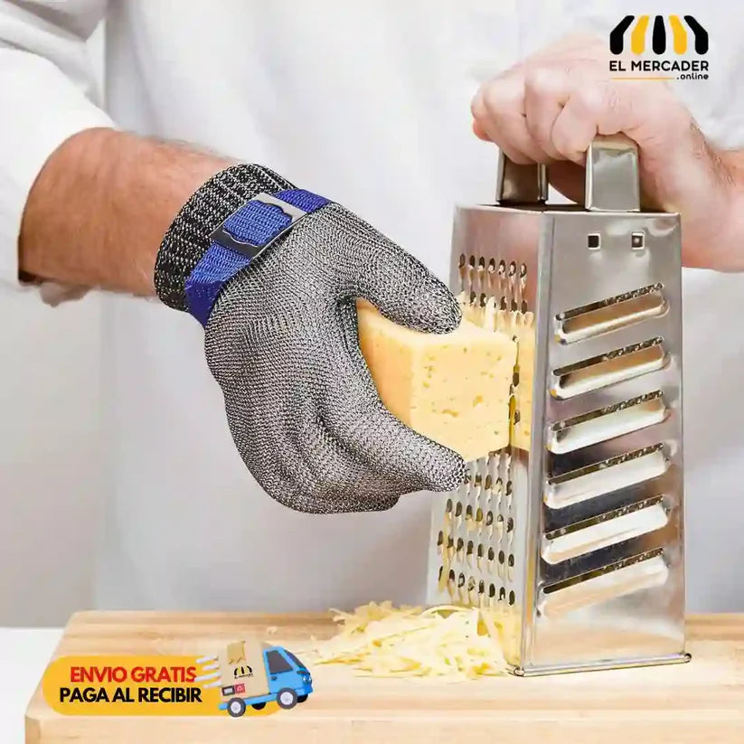 slicepro Guante de Malla en acero inoxidable