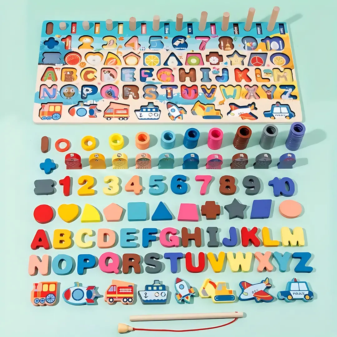 ROMPECABEZAS DE MADERA MONTESSORI