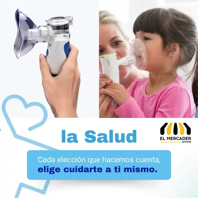 Nebulizador Portátil Para Adultos Y Niños 💡Alivio inmediato