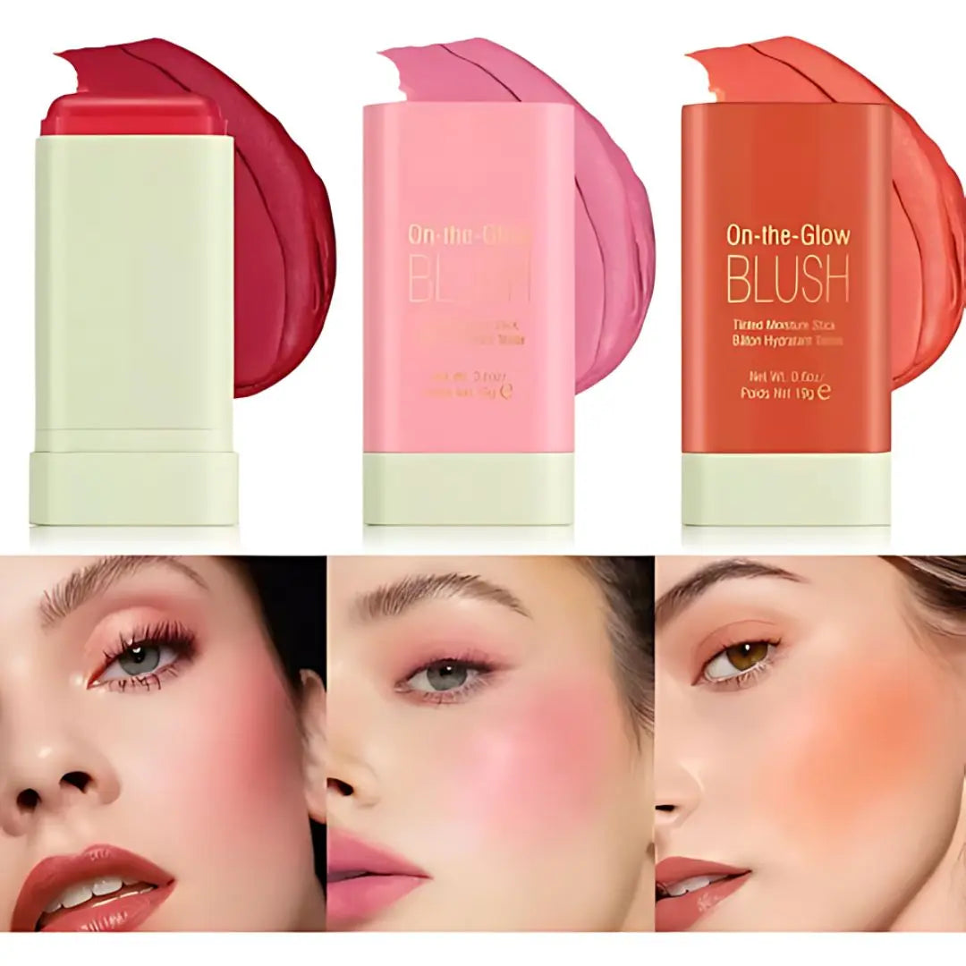 BlushGlam Textura aterciopelada, brillo natural
