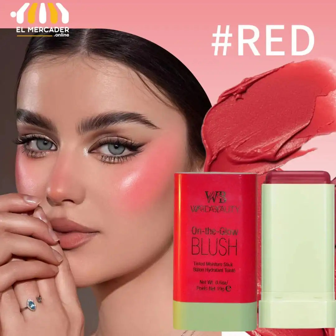 BlushGlam Textura aterciopelada, brillo natural