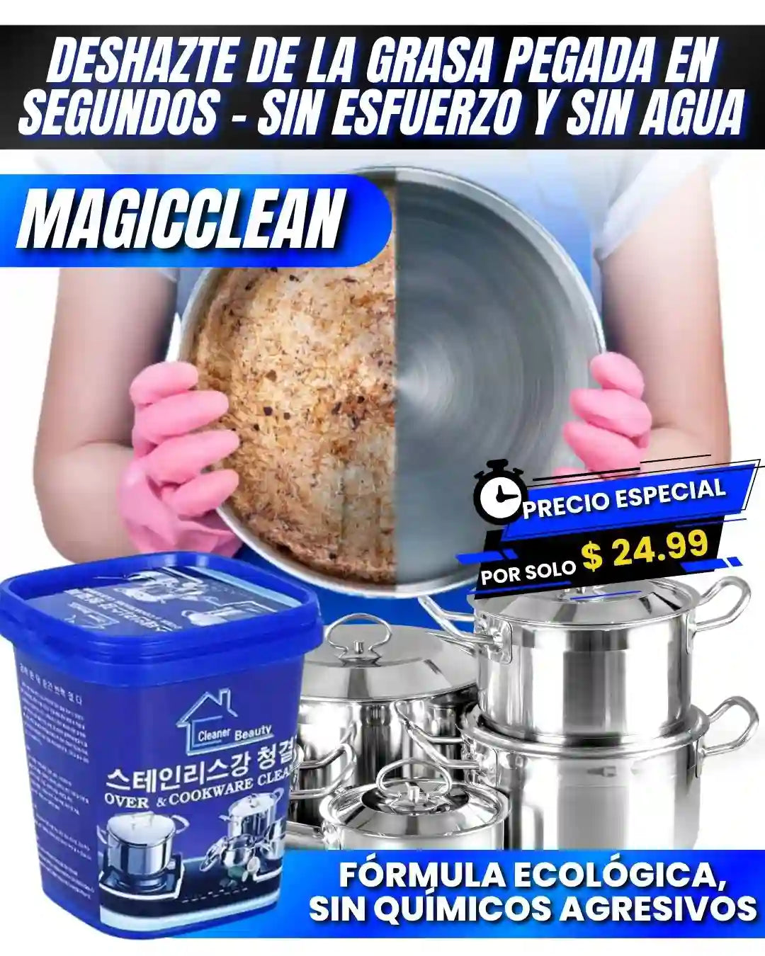 Crema Limpia MagicClean