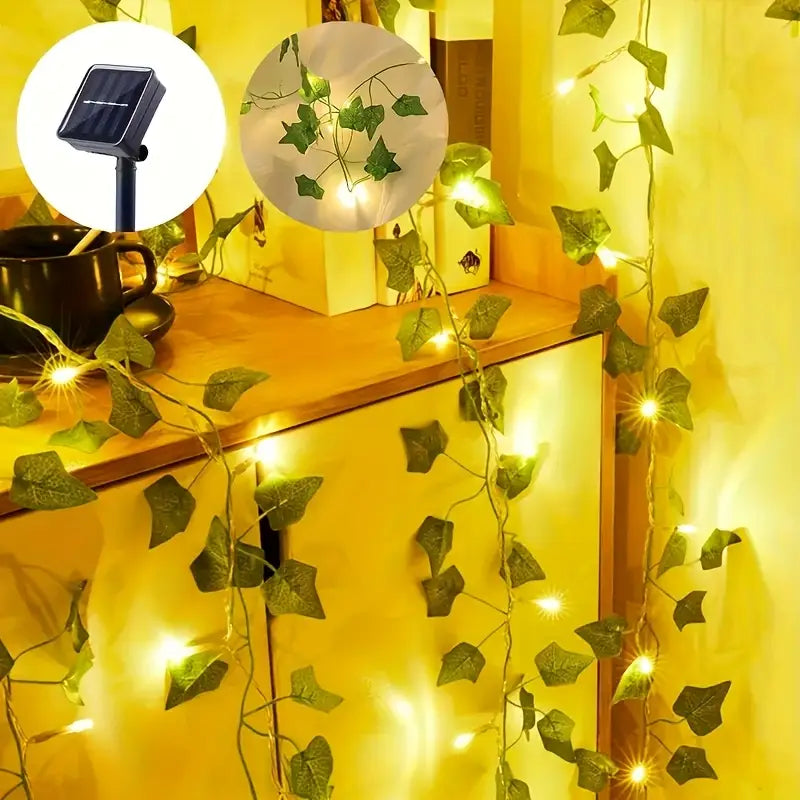 LUMIVEA®️ GUINARDA DE HOJAS SOLAR 4 METROS  🔥HOY 40% DCTO 🔥