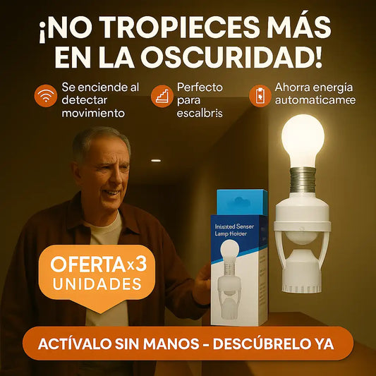 LumiSensor™ 👉 Convierte cualquier bombillo normal en una luz inteligente🔥Paga 2 lleva 3🔥