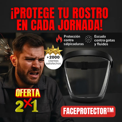 COMPRA 1 Y LLÉVATE 1 GRATIS- FACEPROTECTOR™ Mascarilla protectora facial