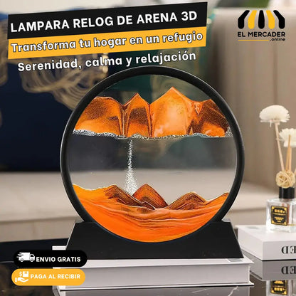 RELOG DE ARENA DECORATIVO 3D