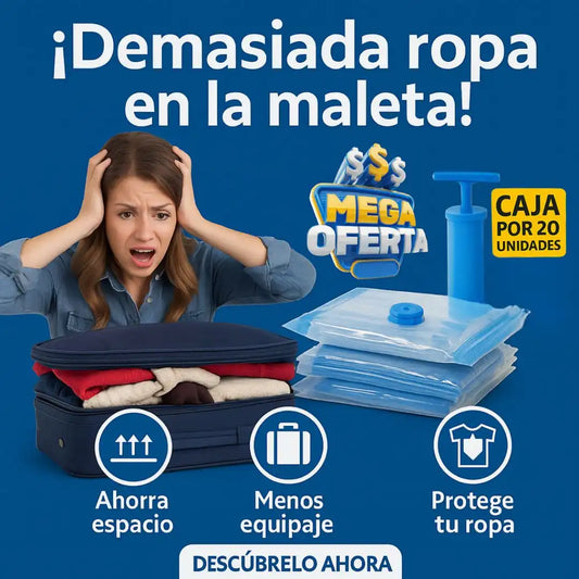 GuardaFácil® Convierte maletas y clósets llenos en lugares organizados ¡Hoy 40% DCTO! 🔥