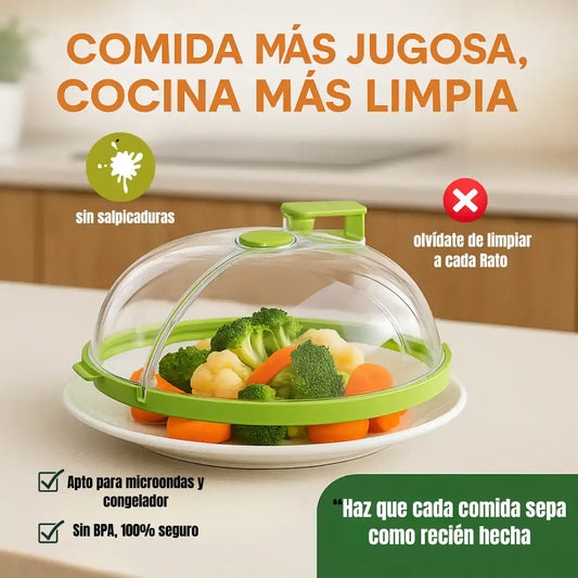 ClearCover Cubierta De Microondas Para Alimentos