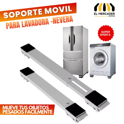 PAR DE SOPORTE LINEAL PARA ELECTRODOMESTICOS